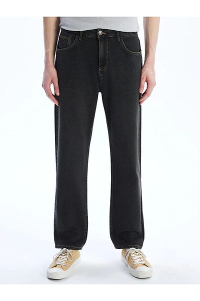 LC Waikiki Lcw Jeans Anthracite Loose Fit Men's Jean Trousers