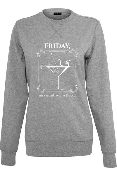 Mister Tee Damen Ladies F-word Crewneck