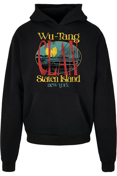 Upscale by Mister Tee Herren Wu Tang Staten Island Heavy Oversize Hoodie