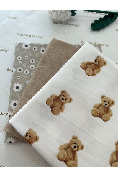 goblenkanaviçe Cotton Fabric, Poplin Fabric, Textile Fabric with Small Pattern