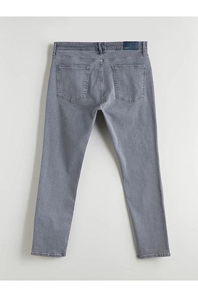 LC Waikiki Blugi LCW Jeans Gri 750 Pantaloni slim pentru bărbați