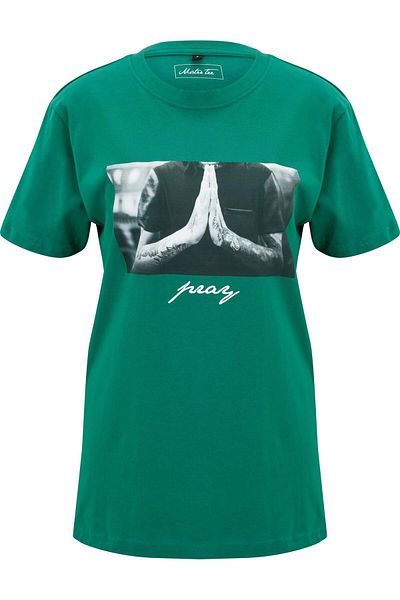 Upscale by Mister Tee Damen Ladies Pray Tee