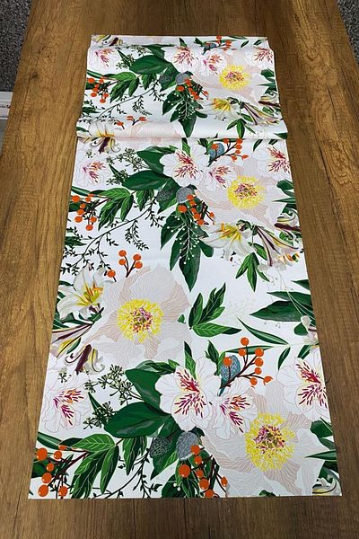 tarzınısec Colorful Spring Patterned Runner 40X140 cm