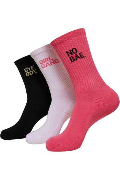 Urban Classics Unisex Girl Gang Socks 3-pack