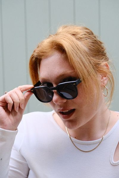 BAPPİR Massimo Black Unisex Sunglasses