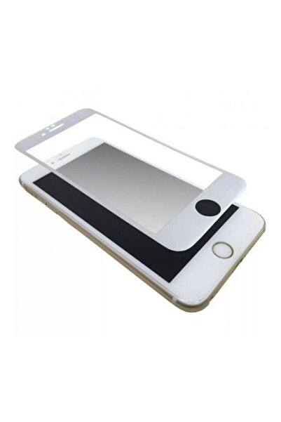 OEM Folie de sticlă albă MyStyle 5D pentru Apple iPhone 7