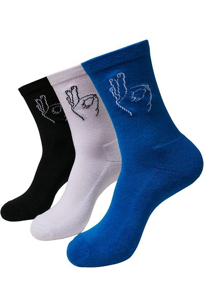 Urban Classics Unisex Salty Socks 3-pack