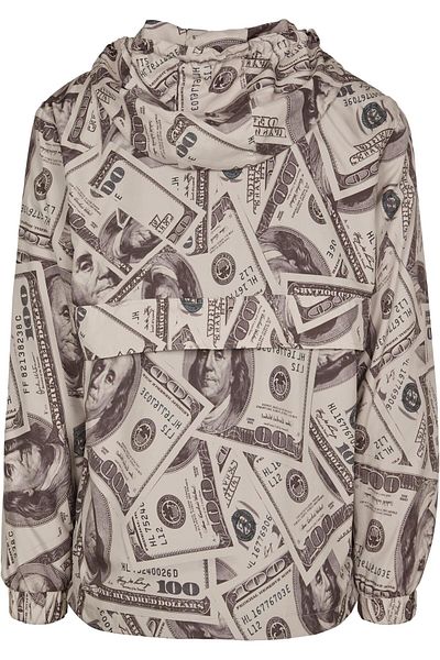 Mister Tee Herren Dollar Windbreaker
