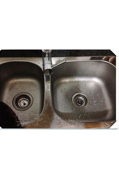 OEM Capac pentru sita de chiuvetă de bucătărie, oțel inoxidabil, 80 mm, gri