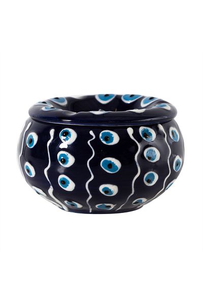 Mudo Concept Srhtds Concept Evil Eye Ashtray Blue, 6X10 cm Desing 266450