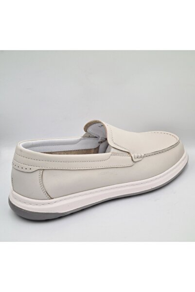 LBR H1018 Білий натуральний шкіряний чоловічий повсякденний взуття