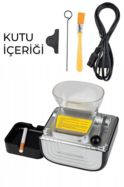 Rixos Profesyonel Elektrikli Kollu Slim 5,5 Mm Sigara Sarma Makinesi