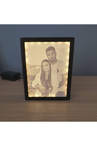OEM Lithophane Işıklı Resim Çerçevesi Resimli Abajür