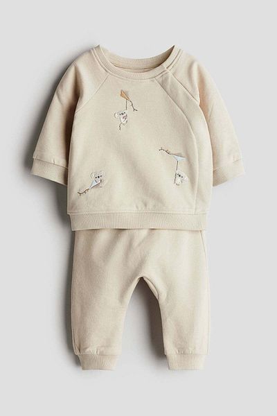 H&M 2-piece cotton set