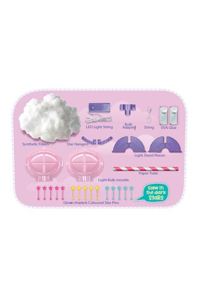 4M Creative set - DIY fluffy cloud lamp - KidzMaker