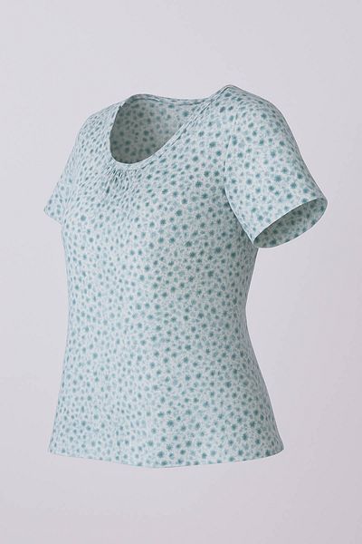 trender Floral Green Women's Blouse