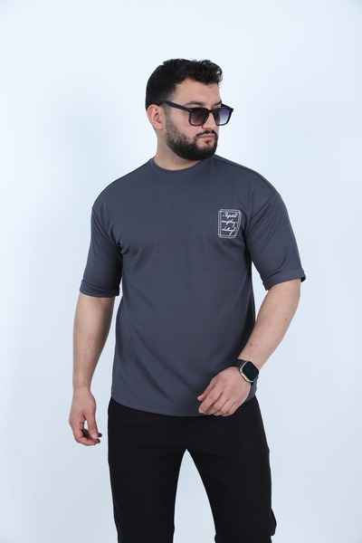 sports here Sportska odjeća okrugla kragna Oversize kroj Nova sezonska majica