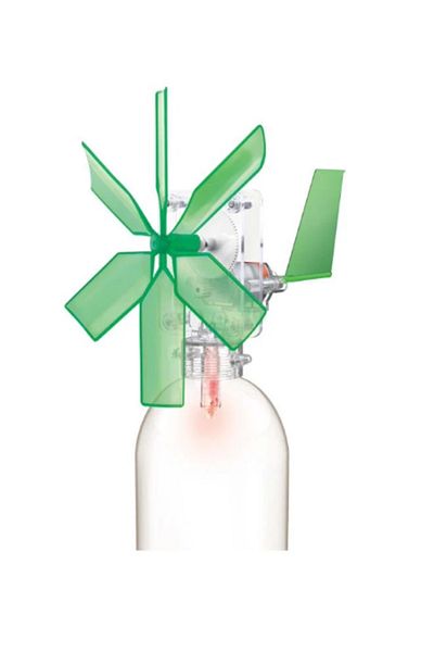 4M Wind Generator Construction Kit, Green Science