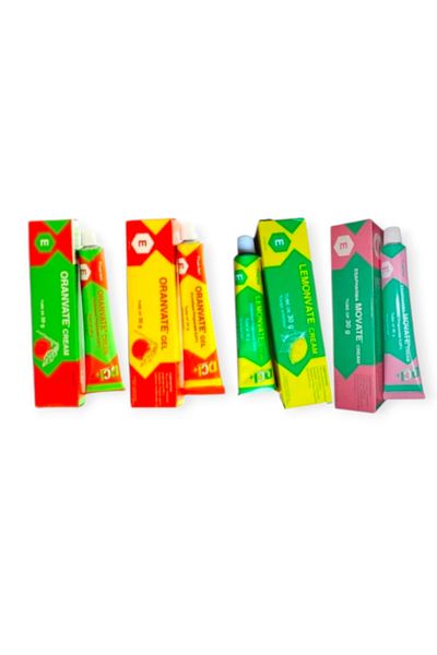 alatar 4-piece whitening gel/cream set 4 x 30g 4 x 30g