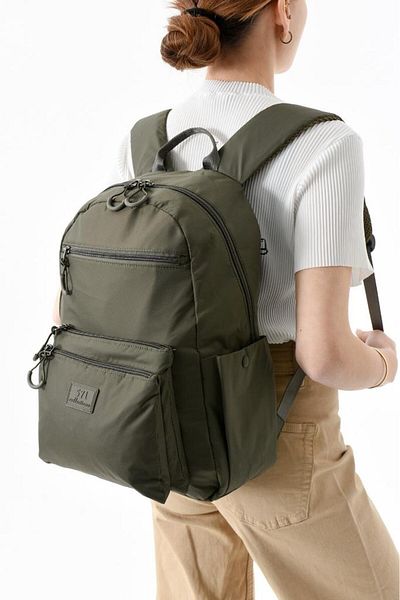 Baginn Unisex σακίδιο πλάτης αλεξίπτωτο ύφασμα ελαφρύ πολλαπλές τσέπες Rain Repellent Fabric 40*28 cm 571 Collection