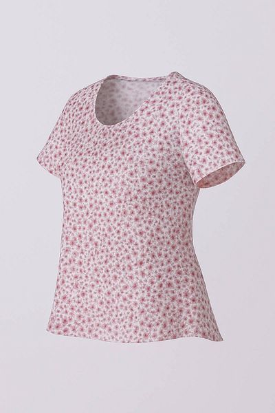 trender Floral Pink Women's Blouse
