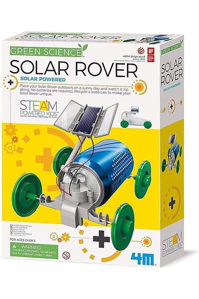 4M Solar Vehicle Construction Kit, Green Science