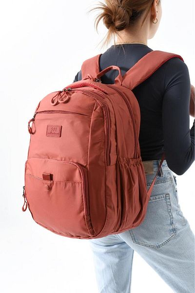 Baginn Unisex Backpack Parachute Fabric Lightweight Multi-Pocket Rain Repellent Fabric 42*28 cm 571 Collection