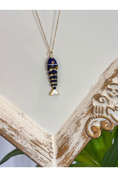 Aka Moving Fish Necklace