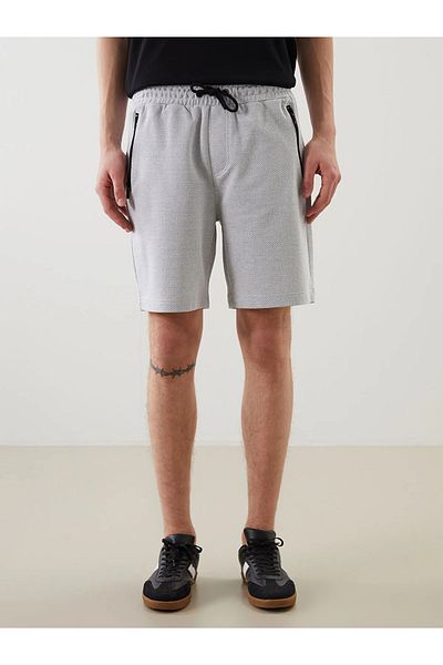LC Waikiki Standard Pattern Pique Men's Shorts