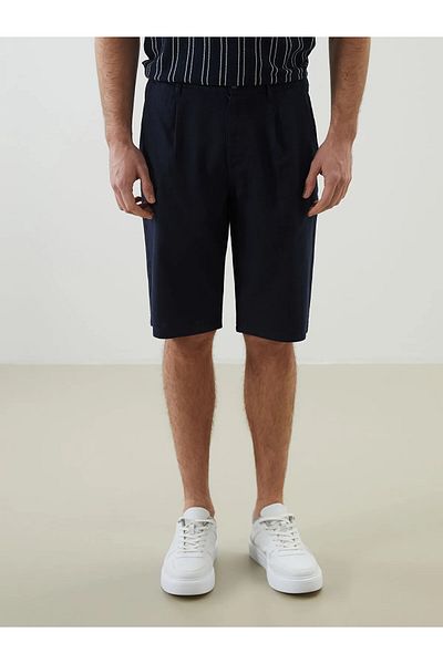 LC Waikiki Ανδρικό σορτς Standard Mold Linen Blend