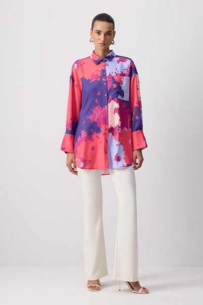 Touché Privé Relax Fit Patterned Shirt