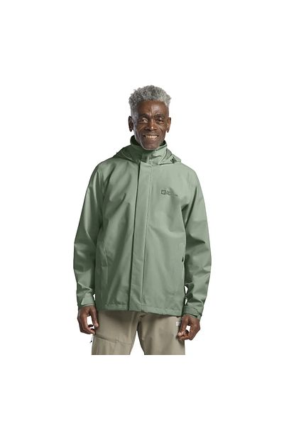 Jack Wolfskin Ανδρικό πράσινο Trailtime 2l Jkt M παλτό A63903-21884