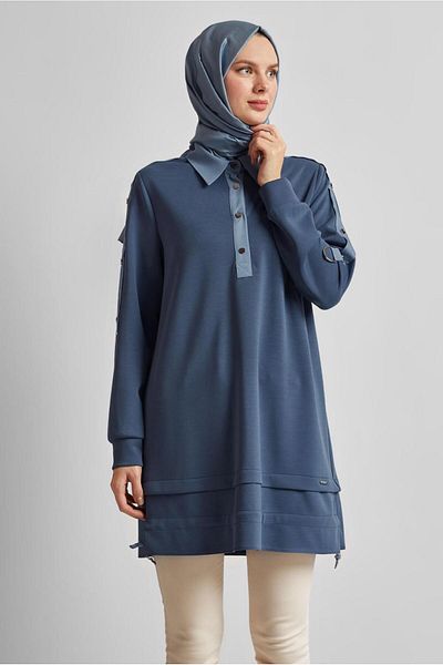 Alvina Tracksuit Tunic with Tie 45539