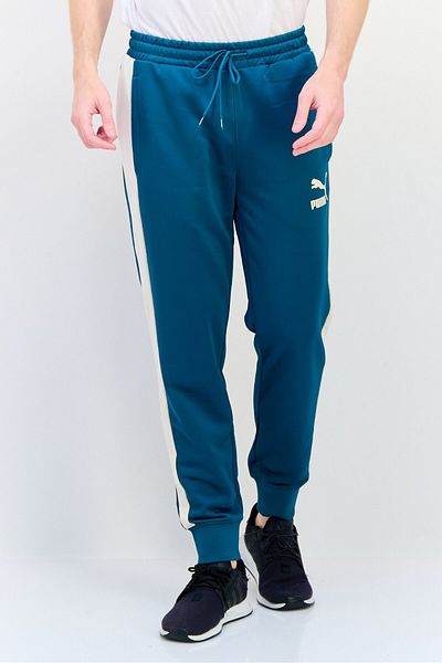 Puma Men Slim Fit Brand Logo Outdoor Sweatpants, Green
