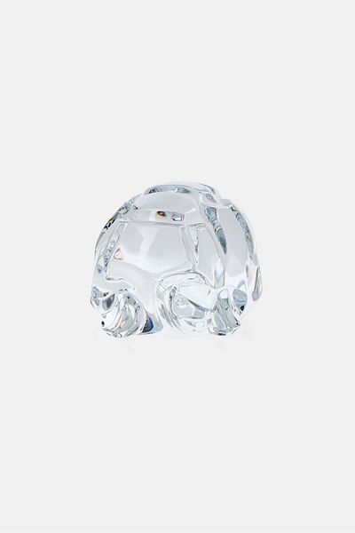 Baccarat Clear Crystal Heritage Turtle