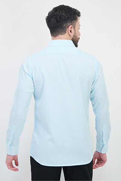 Scotch & Soda Men Modern Fit Stripe Long Sleeve Dress Shirt, Multicolor