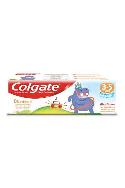 Colgate Kids Toothpaste Natural 3-5 Years Mint Flavour 60 ml Intense Freshness & Cavity Protection