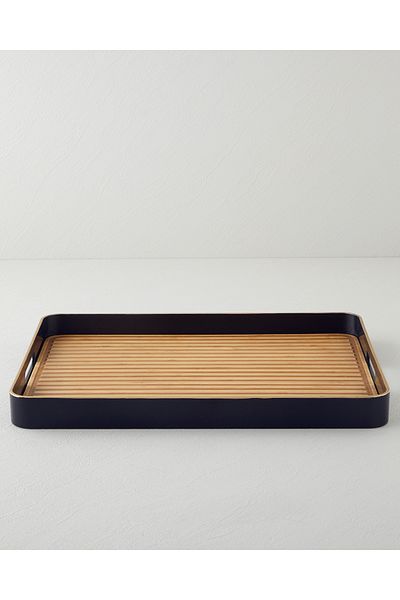 English Home Rea Decorative Tray 35X48 cm Brown