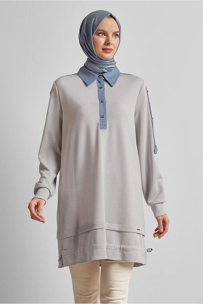 Alvina Tracksuit Tunic with Tie 45539