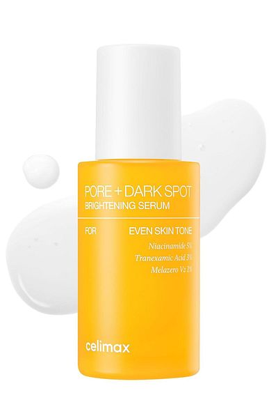 Celimax Brightening Serum 30ml | Dark Spot Corrector & Pore Care with Niacinamide & Tranexamic Acid