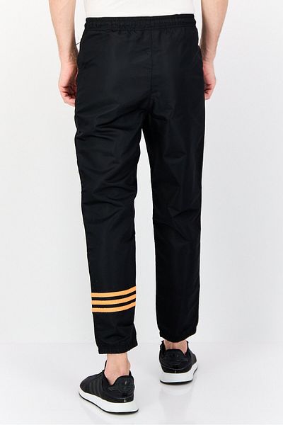 adidas Men Sportswear Fit Drawstring Training Track Pants, Black