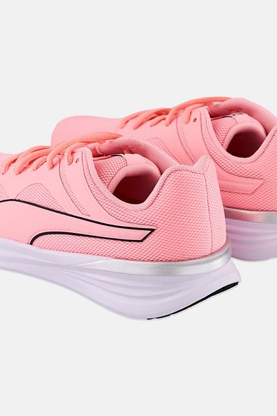 Puma Kids Girl Transport Lace Up Running Shoes, Pink