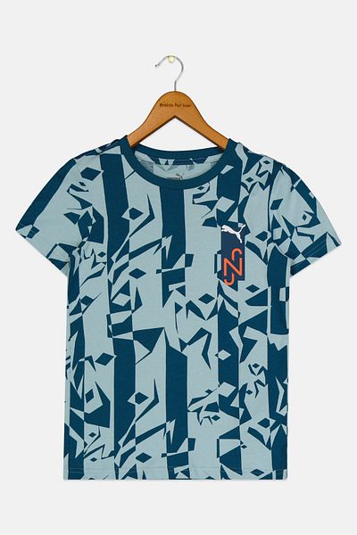 Puma X Neymar Jr Kids Boy Sportswear Fit Football T-shirt, Multicolor