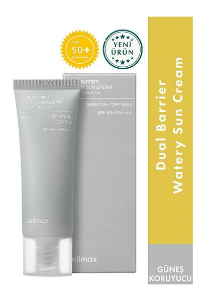 Celimax Violine Dual Barrier Watery Sun Cream SPF 50+ PA+++ - Hydrating Sunscreen for Dry Skin