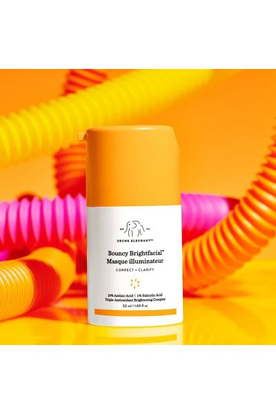Drunk Elephant Bouncy Brightfacial - 50 ml/1.69 fl oz - Illuminating Face Mask