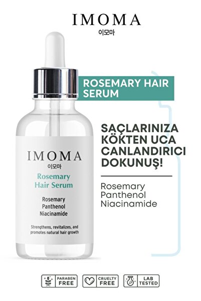 IMOMA Biberiye ve Papatya Çiçeği Özü Serum  Niacinamide B3 ve B5 vitamini