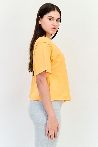 Puma x X-Girl Women Sportswear Fit Short Sleeve Outdoor T-Shirt, Orange