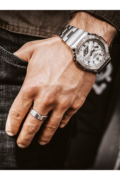Casio Ανδρικό Ρολόι Casio GM-2110D-7AER, Quartz, 44mm, 20ATM
