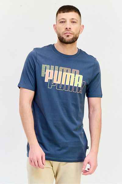Puma Men Sportswear Fit Short Sleeve Outdoor T-shirt, Dark Grey