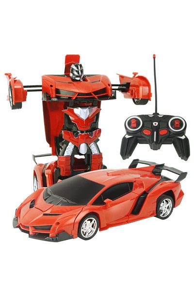 Yelajoy Transforming Robot RC Car for Kids,1:18 Scale,One-Button,Remote Control Car for Boys 3-8